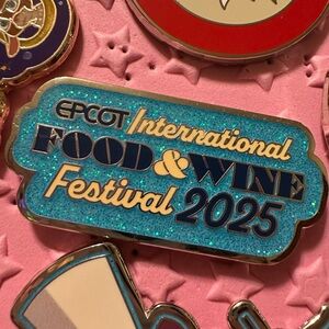 🌸3 for $37🌸 LR Logo Epcot Food and Wine Festival Pin